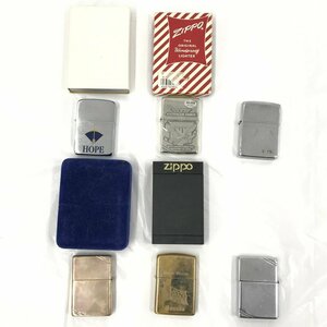 ライター ZIPPO ジッポー HOPE LARK シルバー アメリカンイーグル カナダ国旗 他 おまとめ 【BKAT3052】