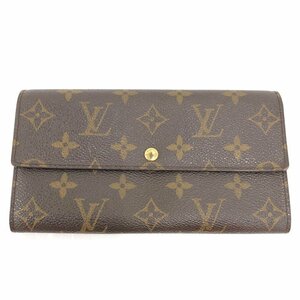 Louis Vuitton　ルイヴィトン　財布　モノグラム　ポシェット・ポルト モネ クレディ　M61725/TH0052【BKAW6016】