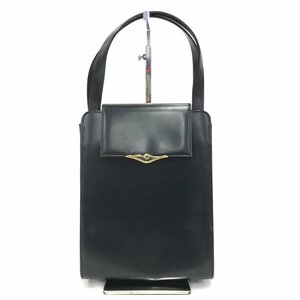 Cartier カルティエ サファイアライン レザー ハンドバッグ 袋付き【BKAY0094】