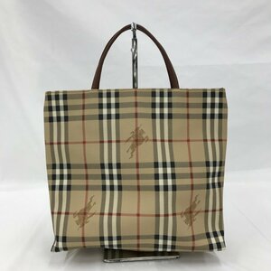 BURBERRY　バーバリー ノバチェック ハンドバッグ 【BKAX3054】