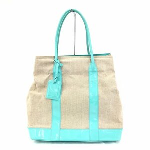 Tiffany&Co.　ティファニー　キャンバス　トートバッグ　保管袋付き【BKAY6078】