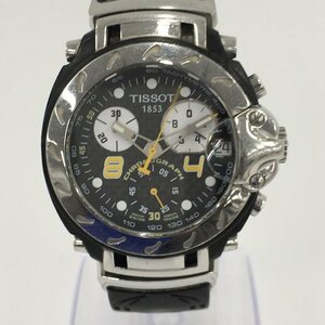 TTISSOT ティソ Tレース ワールドチャンピオンシップ メンズ 腕時計 T011417 AM07 箱/説明書付き 不動品【BKAY2007】