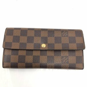 Louis Vuitton　ルイヴィトン　財布　ダミエ　ポルトフォイユ・サラ　N61734/CA1103【BKAY6095】