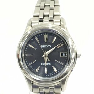 SEIKO セイコー エクセリーヌ ソーラー 腕時計 1B22-0AM0 不動 箱付き【BKAY2067】