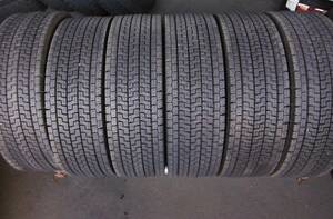 L2555 バリ溝 6本SET価格! 215/70R17.5 123/121J ヨコハマ スタッドレス 冬タイヤ 903ZW 215/70-17.5 215/70/17.5