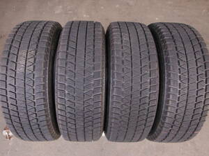 P2343　送料無料! バリ山 4本SET価格 スタッドレス 225/65R17ブリヂストン BLIZZAK DM-V3 DMV3 225/65-17 225/65/17 エアーチェック済!