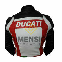 海外 送料込み 　高品質　　 ドゥカティ　Ducati オーダーメイド可能　レーシング　レザージャケット サイズ各種　本革　レプリカ_画像3