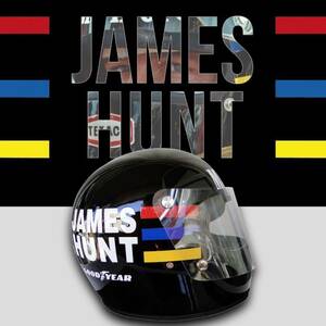 海外 送料込み 　高品質　ジェームス・ハント　F1　１９７６年　実用レーシング　カート　ヘルメット　サイズ各種 等身大　レプリカ