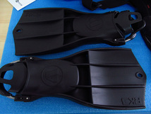 アクアラング RK3 フィン Mサイズ / メンズ 5mm スーパージップブーツ 25cm ダイビングマスク グローブ ウエイト バッグ 管理kzss8 _画像5