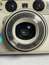 GOKO ゴコー MacromaX マクロマックス MAC-10 Z3000 38-115mm コンパクトカメラ 元箱付き 動作確認済み_画像10