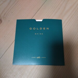 BTS ジョングク CD GOLDEN緑 CDのみです。