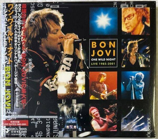 国内盤！BON JOVI / ボン・ジョヴィ / ワン・ワイルド・ナイト～ジャパニーズ・エディション / ONE WILD NIGHT LIVE 1985-2001