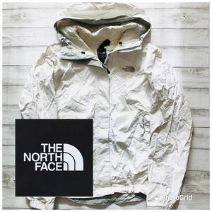 ノースフェイス　THE NORTH FACE S ナイロン　マウンテンパーカー　マンパー　ホワイト