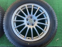 岐阜市から手渡しOK100円売切　225/55R17製造20スタッドレスタイヤ5×100アルミホイール4本セット　スバルXV・レガシィ・フォレスターなど_画像3