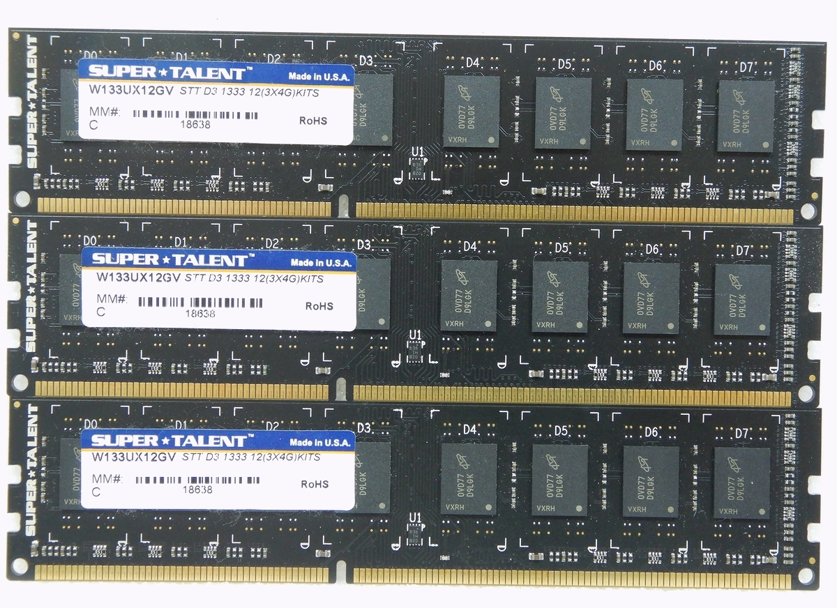 Yahoo!オークション -「super talent ddr3」(DDR3 SDRAM) (DIMM)の落札