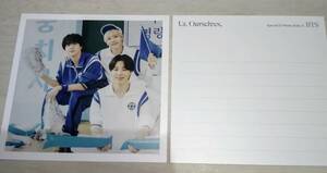 Art hand Auction BTS Photo Card JIN&SUGA&JIMIN Photobook Special 8 Photo-Folio Desk Calendar Official Photobook Bonus Not for Sale New, Celebrity Goods, others