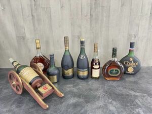 ◇古酒未開栓 ヘネシー レミーマルタン カミュ シャボー クルボアジェ ブランデー 8本セット XO VSOP ナポレオン コニャック / 55702