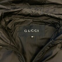 ☆GUCCI グッチ☆ジップアップ ナイロン パーカー ブルゾン_画像3