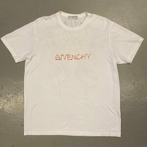 ☆GIVENCHY　ジバンシィ☆ネオンライト ロゴ プリント Tシャツ　ロゴTシャツ T-SHIRTBM710N3002