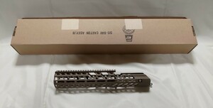 SIG SAUER HANDGUARD SIG MCX ALUMINUM SUPPRESSOR COMPATIBLE DMR-16 IN FDE シグ　実物ハンドガード１６インチ