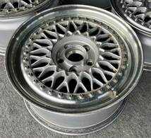 希少！BBS RS321/RS320 17インチ 8J/9J +43/+40 5H 114.3 4本_画像4