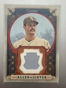 大活躍中！ Dylan Cease 2023 Topps Allen&Ginter メモラ シカゴ・ホワイトソックス Jersey 