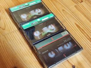  unused TDK Hi8 MP 120 minute tape 2 ps & SONY 8 HG 60 minute tape 1 pcs 