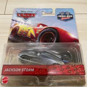 マテル カーズ ジャクソン ストーム JACKSON STORM 2.0ミニカー キャラクターカー MATTEL CARS ファイアー ボール ビーチ