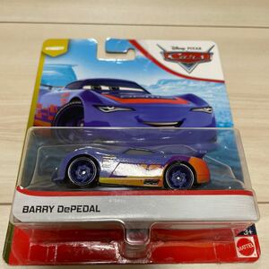 マテル カーズ バリー ディペダル BARRY DePEDAL MATTEL CARS ミニカー キャラクターカー 次世代レーサー 54 RPM