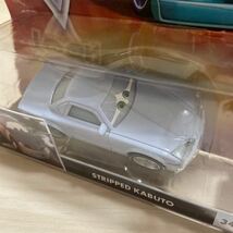 マテル カーズ ミニカー ストリップ ド カブト STRIPPED KABUTO キャラクターカー MATTEL CARS 暴走族_画像10