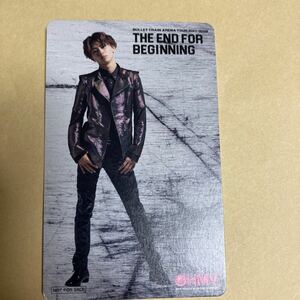 即決 超特急 THE END FOR BEGINNING HMV限定キャンペーンカード単体 新品 a