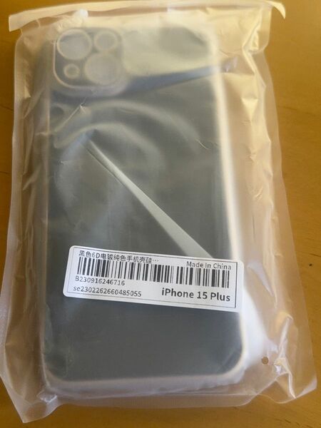 iPhone15Plus用 ケ－ス ブラック 新品未使用