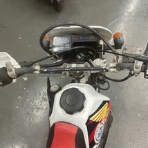 CRM50後期！実働！キック一発！要整備！レストアベース　書類カギあり　50cc ホンダ 全国陸送　NSR _画像8