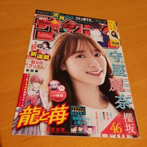 週刊少年サンデー★守屋麗奈(櫻坂46)★グラビア切り抜き★2021年10月6日号