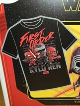 激レアセット★新品未開封★KYLO REN★Tシャツ&フィギュアセット★Funko POP！★スター・ウォーズ★グロー版★TシャツLサイズ_画像9