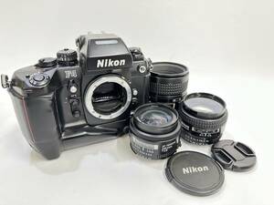 ★ Nikon F4 + AF MICRO NIKKOR 60mm 1:2.8 + AF NIKKOR 50mm 1:4 D + AF NIKKOR 24mm 1:2.8 ★ ニコン 一眼レフカメラ