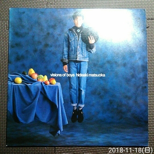 非売品1LP 松岡英明 / VIH- of boys 28・3H-251 見本盤 布袋寅泰 ホッピー神山