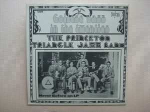 ＊【LP】PRINCETON TRIANGLE JAZZ BAND／college jazz in the twenties（12014）（輸入盤）