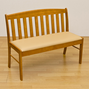  bench стул .. соус имеется 102cm ширина 2 человек для натуральное дерево производства стул длина стул 2 местный .UHC-102 светло-коричневый (LBR)