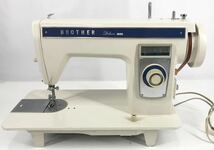 【通電OK】BROTHER ブラザー DELUXE デラックス 150 HA2-B150 ミシン 昭和 レトロミシン 裁縫 裁縫道具 手工芸 手芸 ハンドクラフト _画像2