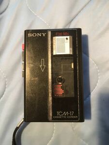 SONY TCM -17カセットテープレコーダー 