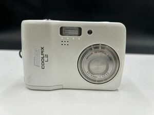 ☆♪ ジャンクNikon ニコン COOLPIX L2 コンパクトデジタルカメラ 電池 