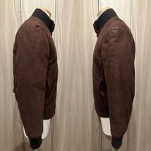 定価138万円 Berluti Patine Leather Down Jacket ベルルッティ パティーヌ レザーダウンジャケット 50サイズ_画像6