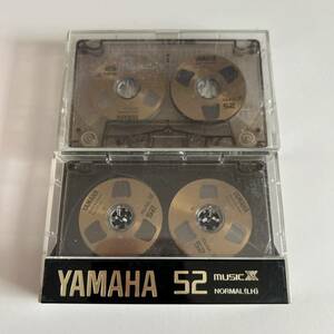 YAMAHA ヤマハ カセットテープ MUSICX 52 Normal LH ノーマル オープンリール 記録媒体 使用済
