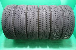 L20-20 送料無料 205/70R17.5 115/113L スタッドレス LT 6本セット ブリヂストン ブリザック W979 6分山 2020年 2021年 2022年製