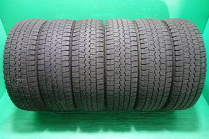 L65-22 送料無料 205/70R16 111/109L スタッドレスタイヤ LT 6本セット ダンロップ WINTER MAXX LT03M 7分山 2022年製 キャンター エルフ