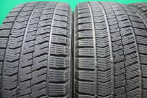 L186-18 送料無料 215/55R17 スタッドレス 4本セット ブリヂストン VRX2 7分山 溝たっぷり ホンダ純正 オデッセイ ヴェゼル_画像9