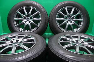 L223-19 送料無料 195/65R15 スタッドレス 4本 VRX2 溝たっぷり プリウス 50 30 カローラ ウィッシュ トヨタ純正ストレートナット仕様