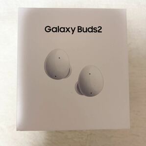 【Galaxy Buds2】 ワイヤレスイヤホン ギャラクシー ホワイト☆未開封