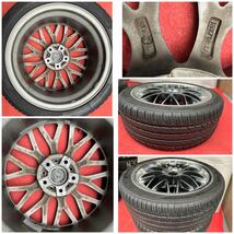 7分山。MONZA JAPAN Warwic メッシュ 18インチ×7.5J +48 5穴 PCD114.3 NANKANG 235/40R18 ラジアル4本。ノア ヴォクシー セレナ シルビア_画像9